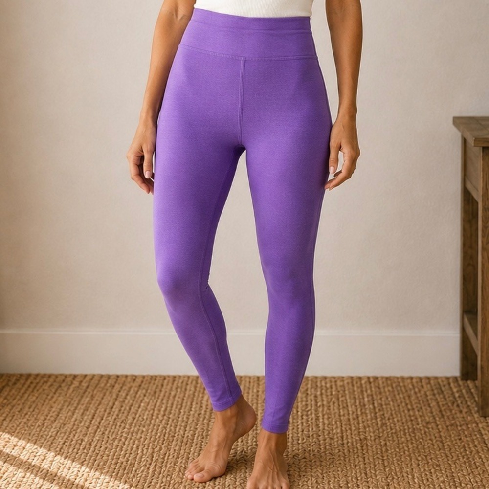 Beyond Yoga Spacedye Caught In The Midi High Waisted Leggings Purple XL
